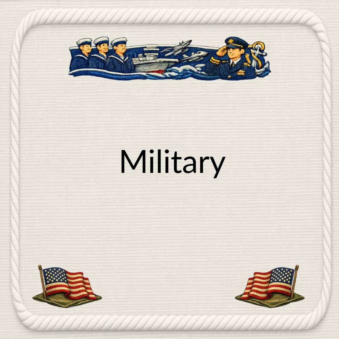 Personalized quilt labels for military quilts Personalized quilt labels for military quilts